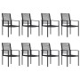 Juego de comedor de jardín 9 piezas de vidaXL, Conjuntos de jardín - Ref: Foro24-3060260, Precio: 556,35 €
