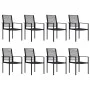 Juego de comedor de jardín 9 piezas by vidaXL, Garden sets - Ref: Foro24-3060260, Price: 548,74 €, Discount: %