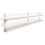Estanterías flotantes 2 niveles 2 uds acero inoxidable 300x30cm de vidaXL, Estantes y estanterías - Ref: Foro24-3055901, Prec...