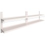 Schweberegale 2 Ebenen 2 Einheiten Edelstahl 300x30cm von vidaXL, Regale und Regale - Ref: Foro24-3055901, Preis: 320,88 €, R...