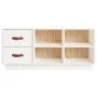 Solid white pine wood shoemaker bench 100x34x45 cm by vidaXL, Shoe racks and shoe organizers - Ref: Foro24-820178, Price: 82,...