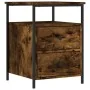 Nachttische 2 Stück aus geräucherter Eichenholz-Technik 44x45x60 cm von vidaXL, Nachttische - Ref: Foro24-826008, Preis: 93,5...