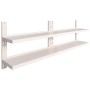 Schwebende Regale 2 Ebenen 2 Stück Edelstahl 240x30cm von vidaXL, Regale und Regale - Ref: Foro24-3055900, Preis: 208,59 €, R...