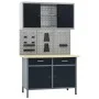 Workbench with three wall panels and a cabinet by vidaXL, Work tables - Ref: Foro24-3053433, Price: 534,94 €, Discount: %