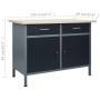 Workbench with three wall panels and a cabinet by vidaXL, Work tables - Ref: Foro24-3053433, Price: 485,88 €, Discount: %