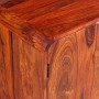 Aparador de madera maciza de acacia 75x35x60 cm