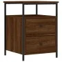 Nachttische, 2 Stück, Holzwerkstoff, braune Eiche, 44 x 45 x 60 cm von vidaXL, Nachttische - Ref: Foro24-826012, Preis: 94,74...