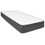 Box spring bed dark gray fabric 200x200 cm by vidaXL, Beds and slatted bases - Ref: Foro24-3054719, Price: 777,45 €, Discount: %