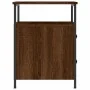 Nachttische, 2 Stück, Holzwerkstoff, braune Eiche, 44 x 45 x 60 cm von vidaXL, Nachttische - Ref: Foro24-826012, Preis: 94,74...