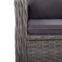 Gartenmöbel 5 Stück synthetisches Rattan, graues Akazienholz von vidaXL, Gartensets - Ref: Foro24-3058525, Preis: 598,53 €, R...
