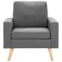 2-piece sofa set light gray fabric by vidaXL, Sofas - Ref: Foro24-3056614, Price: 380,87 €, Discount: %