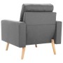2-piece sofa set light gray fabric by vidaXL, Sofas - Ref: Foro24-3056614, Price: 385,08 €, Discount: %
