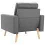 2-teilige Sofagarnitur aus hellgrauem Stoff von vidaXL, Sofas - Ref: Foro24-3056614, Preis: 380,87 €, Rabatt: %
