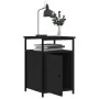 Bedside tables 2 units plywood black 40x42x60 cm by vidaXL, Nightstands - Ref: Foro24-826034, Price: 74,71 €, Discount: %