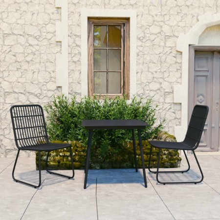 3-piece garden dining set synthetic rattan and glass by vidaXL, Garden sets - Ref: Foro24-3060243, Price: 334,44 €, Discount: %