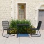 3-teiliges Garten-Essset aus synthetischem Rattan und Glas von vidaXL, Gartensets - Ref: Foro24-3060243, Preis: 334,44 €, Rab...