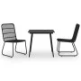 3-piece garden dining set synthetic rattan and glass by vidaXL, Garden sets - Ref: Foro24-3060243, Price: 323,31 €, Discount: %