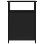 Bedside tables 2 units plywood black 40x42x60 cm by vidaXL, Nightstands - Ref: Foro24-826034, Price: 74,71 €, Discount: %