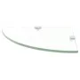Corner shelves 2 pcs transparent chrome supports 25x25 cm by vidaXL, Shelves and shelves - Ref: Foro24-3051592, Price: 25,46 ...