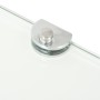 Corner shelves 2 pcs transparent chrome supports 25x25 cm by vidaXL, Shelves and shelves - Ref: Foro24-3051592, Price: 28,71 ...