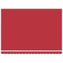 Toldo retráctil rojo Manual Rojo 450 x 350 cm tela