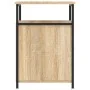 Nachttische 2 Stück Sperrholz Eichenfarbe 40x42x60cm von vidaXL, Nachttische - Ref: Foro24-826036, Preis: 63,03 €, Rabatt: %