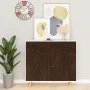 Self-adhesive furniture sheets 2 pcs PVC dark oak 500x90 cm by vidaXL, window films - Ref: Foro24-3059648, Price: 40,54 €, Di...