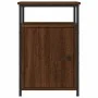 Nachttische 2 Stück braunes Eichensperrholz 40x42x60 cm von vidaXL, Nachttische - Ref: Foro24-826042, Preis: 51,95 €, Rabatt: %
