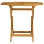 Conjunto de comedor de jardín 5 piezas madera maciza de teca de vidaXL, Conjuntos de jardín - Ref: Foro24-3059581, Precio: 32...