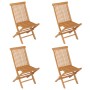 Garten-Essgruppe 5-teilig aus massivem Teakholz von vidaXL, Gartensets - Ref: Foro24-3059581, Preis: 323,34 €, Rabatt: %