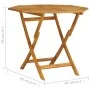 Conjunto de comedor de jardín 5 piezas madera maciza de teca de vidaXL, Conjuntos de jardín - Ref: Foro24-3059581, Precio: 32...