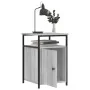 Bedside tables 2 pcs gray plywood 40x42x60 cm by vidaXL, Nightstands - Ref: Foro24-826040, Price: 55,15 €, Discount: %