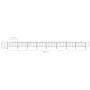 Gartenzaun mit Speerspitze aus schwarzem Stahl (1,25-1,5)x13,6m von vidaXL, Zaunpaneele - Ref: Foro24-277737, Preis: 593,52 €...