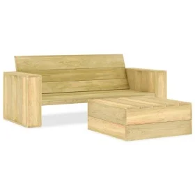 Garden furniture set 2 pieces impregnated pine wood by vidaXL, Garden sets - Ref: Foro24-3053197, Price: 315,25 €, Discount: %
