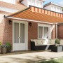 Toldo Retráctil Crema 500 x 300 cm Tela y Metal