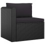 7-teiliges Gartenmöbel-Set und schwarze synthetische Rattankissen von vidaXL, Gartensets - Ref: Foro24-3059501, Preis: 667,35...