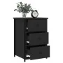 Nightstands 2 pcs engineered wood black 40x36x60 cm by vidaXL, Nightstands - Ref: Foro24-825994, Price: 114,95 €, Discount: %
