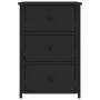 Nightstands 2 pcs engineered wood black 40x36x60 cm by vidaXL, Nightstands - Ref: Foro24-825994, Price: 114,95 €, Discount: %