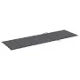 Tumbona con cojín madera maciza de acacia y acero galvanizado de vidaXL, Tumbonas - Ref: Foro24-3061542, Precio: 270,50 €, De...