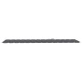 Tumbona con cojín madera maciza de acacia y acero galvanizado de vidaXL, Tumbonas - Ref: Foro24-3061542, Precio: 281,64 €
