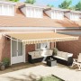 Toldo Retráctil Multicolor 500 x 300 cm tela