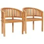 4-teiliges Gartensitzgruppen-Set aus massivem Teakholz von vidaXL, Gartensets - Ref: Foro24-3059961, Preis: 705,93 €, Rabatt: %