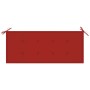 2-Sitzer-Gartenbank aus grauem Eukalyptusholz und 120 cm Kissen von vidaXL, Gartenbänke - Ref: Foro24-3061029, Preis: 180,25 ...