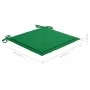 Gartenstühle 2 Stück aus massivem Teakholz mit grünen Kissen von vidaXL, Gartenstühle - Ref: Foro24-3062492, Preis: 183,15 €,...