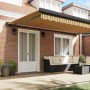 Toldo Retráctil Multicolor 500 x 300 cm Tela y Metal