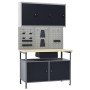 Workbench with three wall panels and a cabinet by vidaXL, Work tables - Ref: Foro24-3053437, Price: 360,87 €, Discount: %