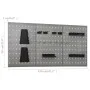 Workbench with three wall panels and a cabinet by vidaXL, Work tables - Ref: Foro24-3053437, Price: 373,55 €, Discount: %