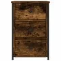 Nachttische 2 Stück aus geräucherter Eichenholz-Technik 40x36x60 cm von vidaXL, Nachttische - Ref: Foro24-825998, Preis: 93,5...
