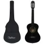 Classical guitar for beginners and children with black case 1/2 34" by vidaXL, Guitars - Ref: Foro24-3055604, Price: 62,68 €,...