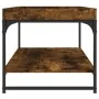 Smoked oak engineered wood coffee table 100x49x45 cm by vidaXL, Coffee table - Ref: Foro24-832805, Price: 44,71 €, Discount: %
